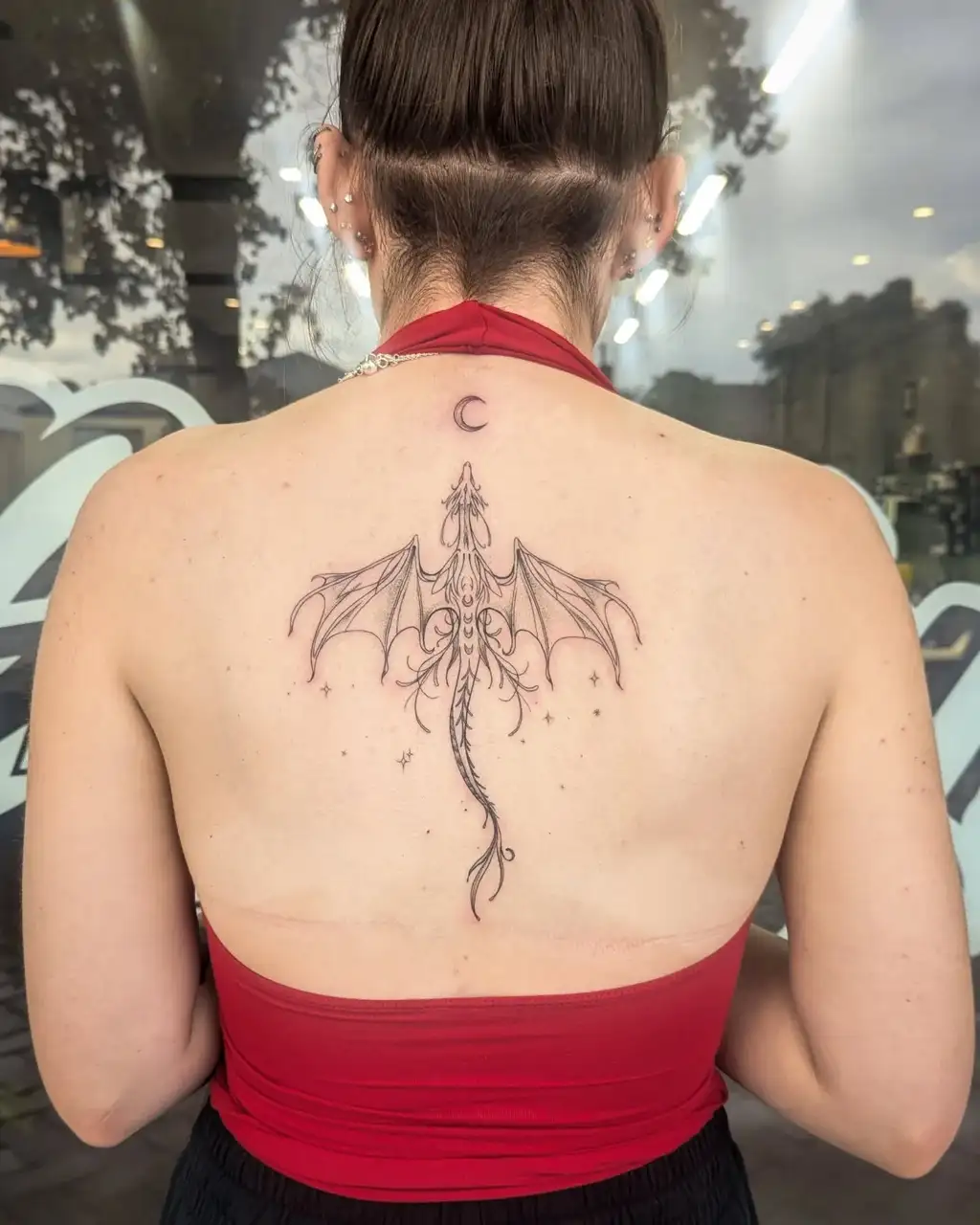 Dragon Tattoo on Back