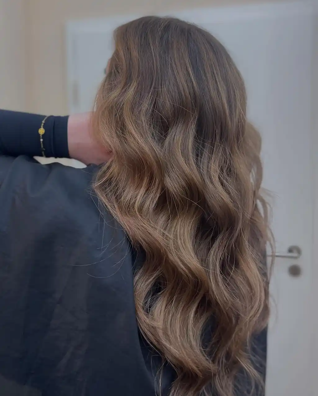 Soft Blonde Waves with Volume