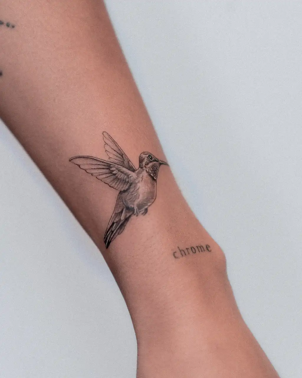 Hummingbird Wrist Tattoos for Women