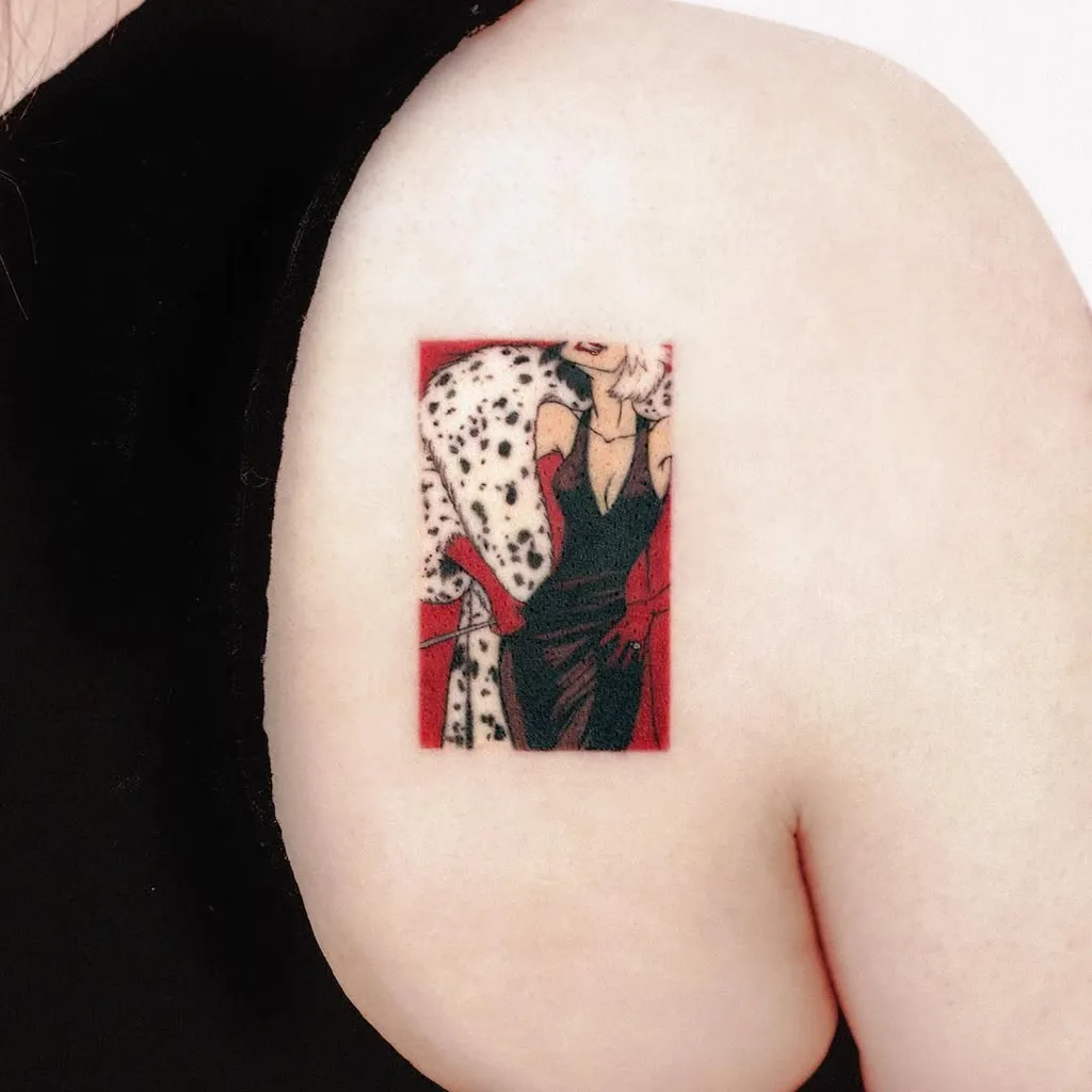 Fashion Back Shoulder Tattoos for Women