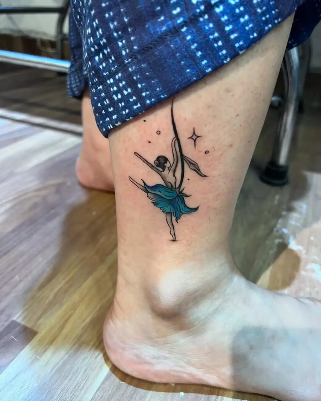 Ballerina Ankle Tattoos for Women