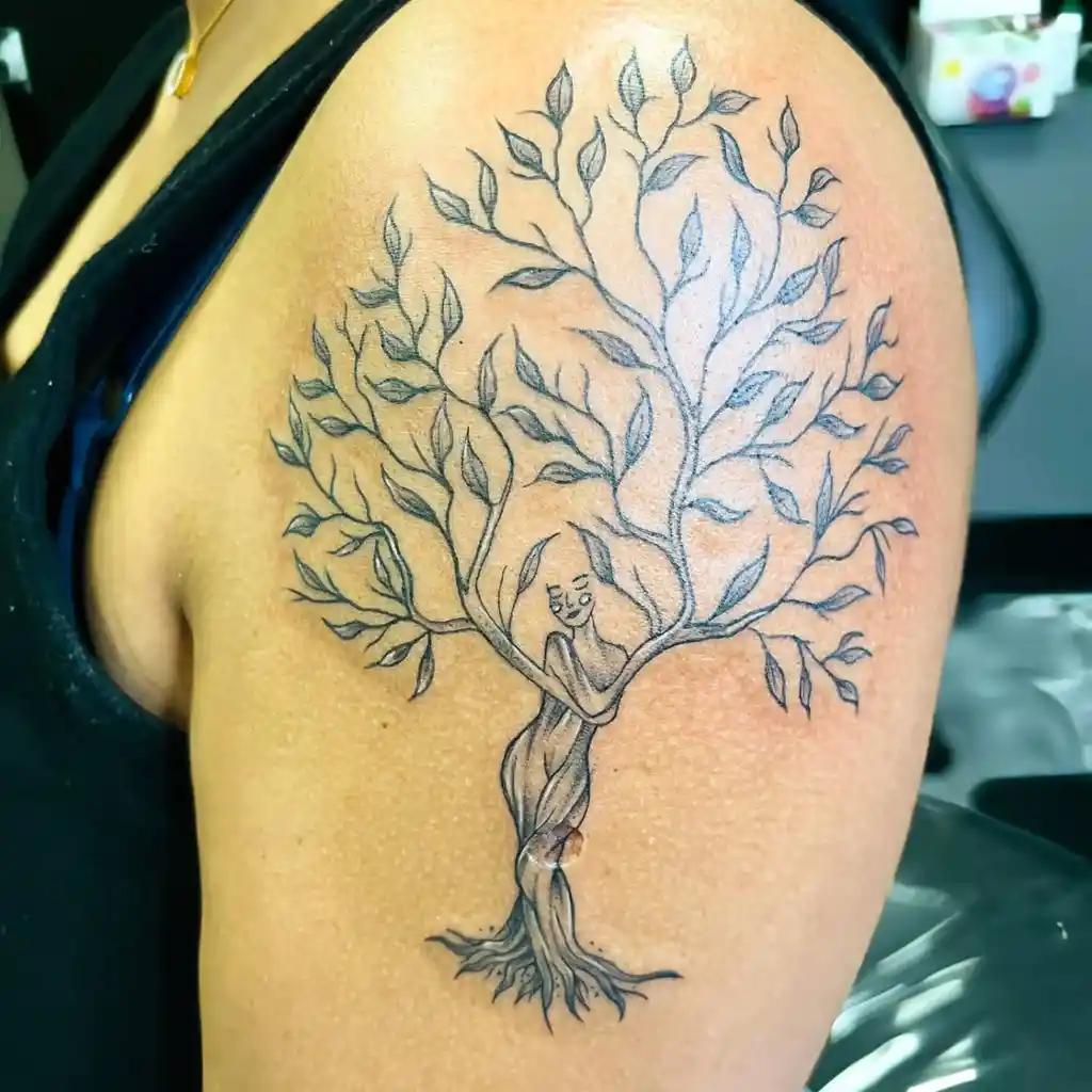Tree of Life Arm Tattoos for Women
