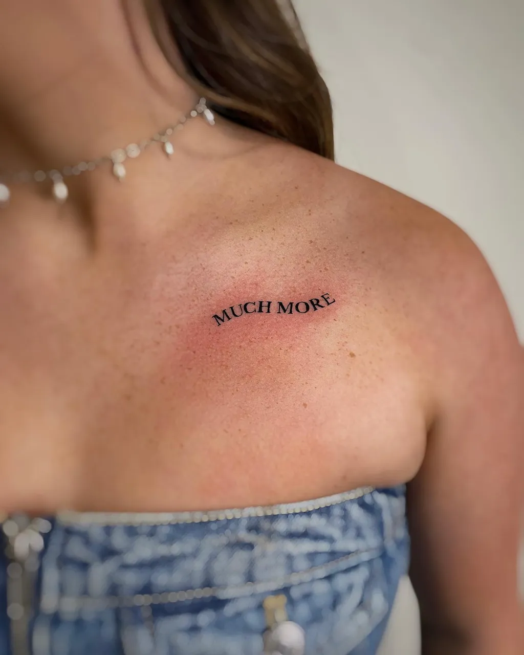 Much More Collarbone Tattoos for Women