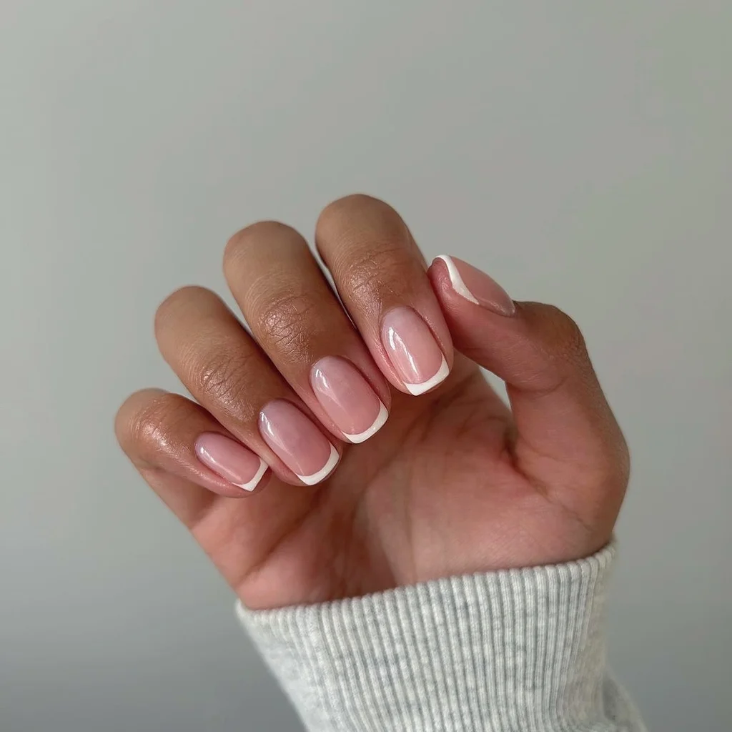 Soft French June Nails