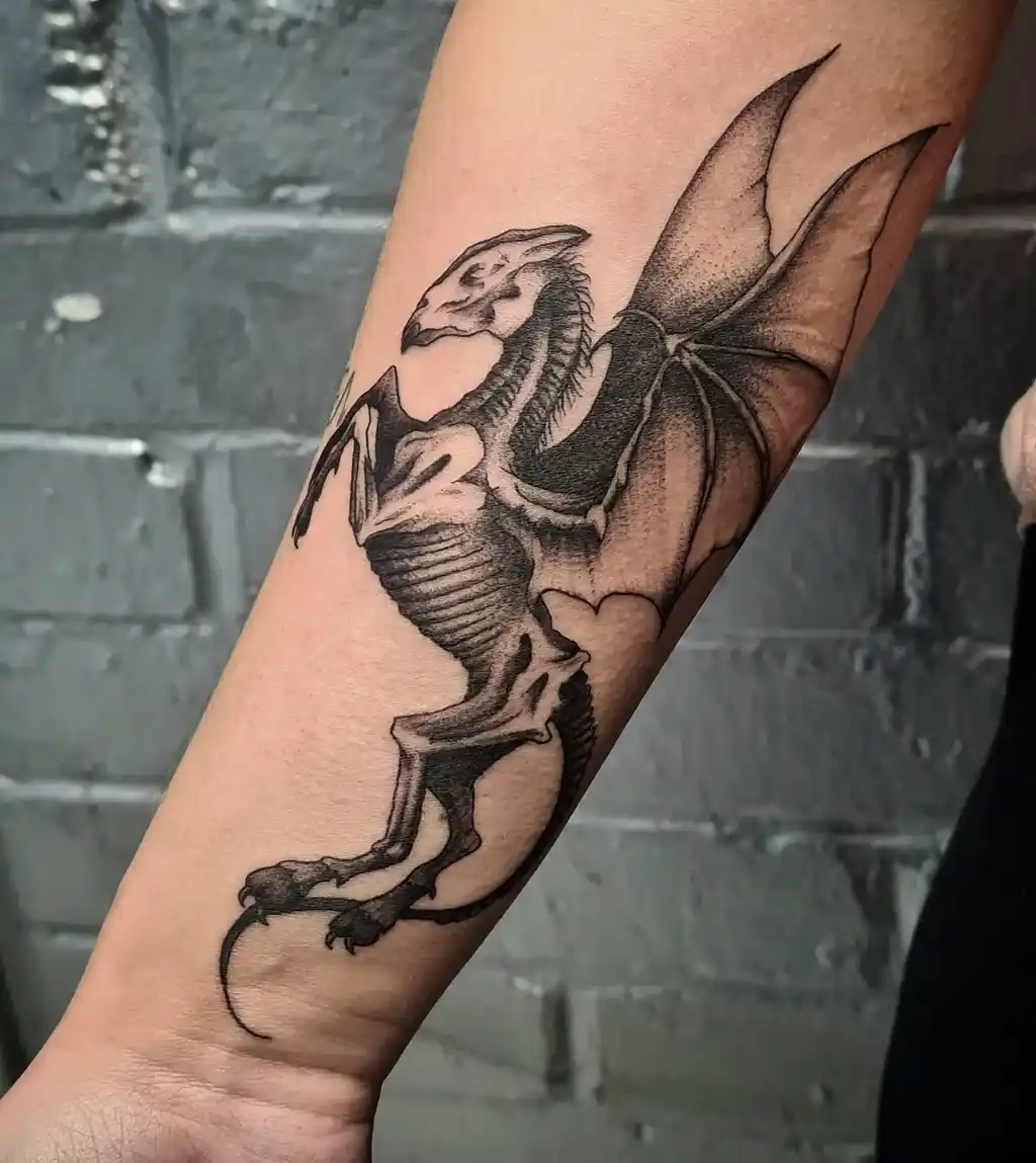 Warrior Angel Arm Tattoos for Women