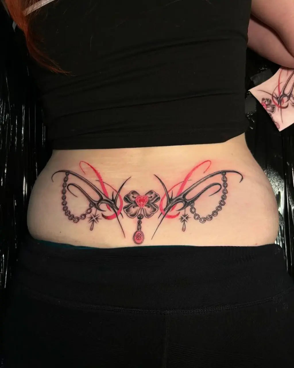 Lower Back Gothic Charm