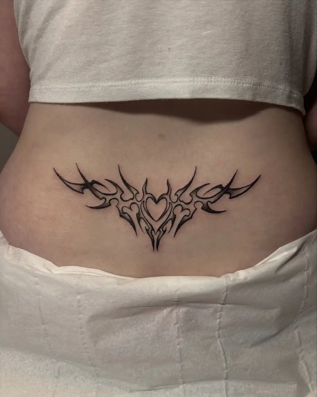 Lower Back Tribal Heart