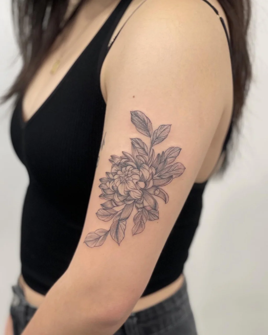 Floral Arm Forearm Tattoo Women