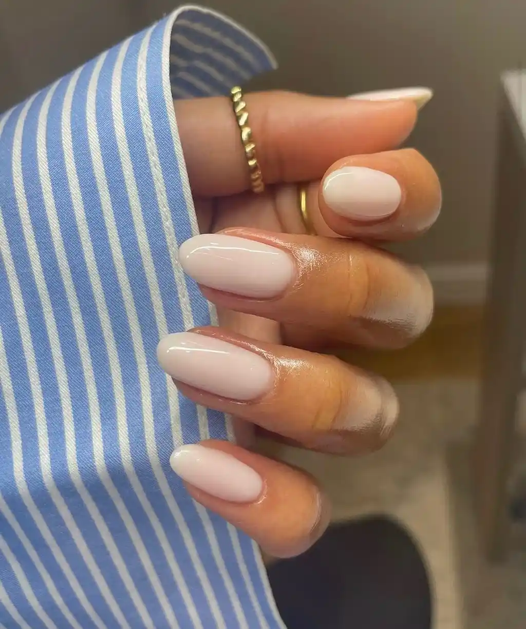 Minimal Nude June Nails