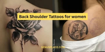 Back Shoulder Tattoos for Women