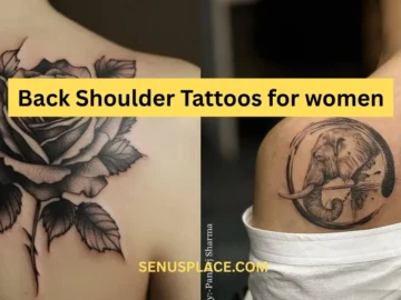 Back Shoulder Tattoos for Women