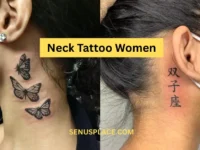 Neck Tattoo Women