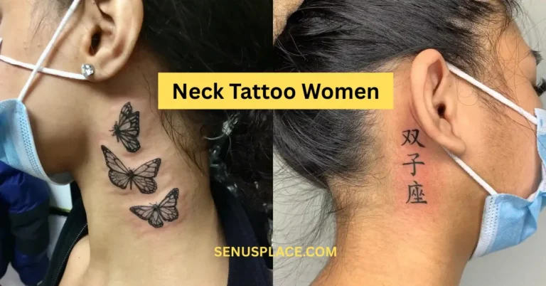 Neck Tattoo Women