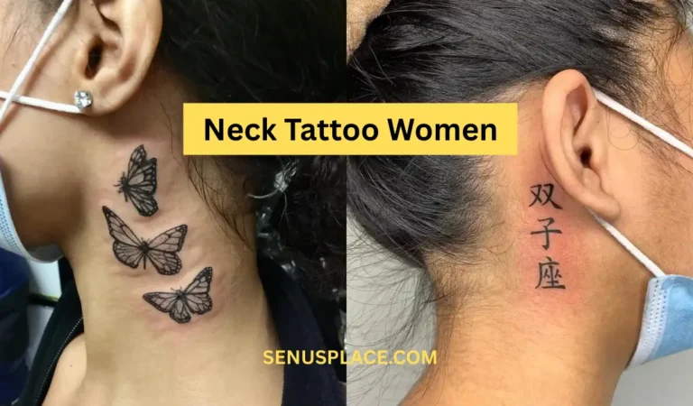 35+ Neck Tattoo Women