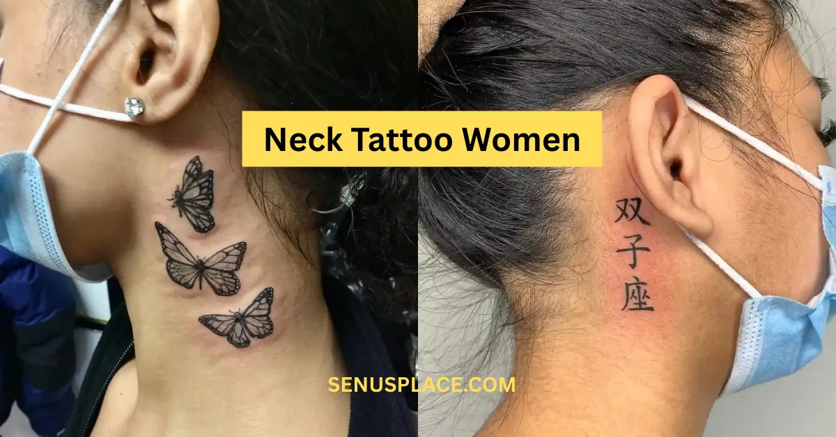 Neck Tattoo Women