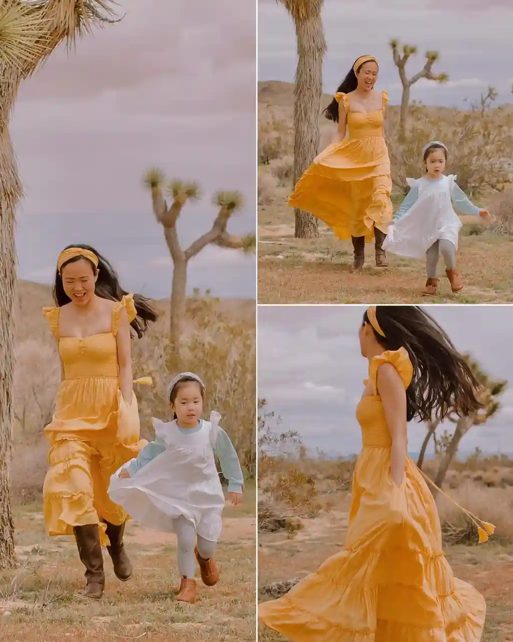 Yellow Ruffle Boho Maxi Dress