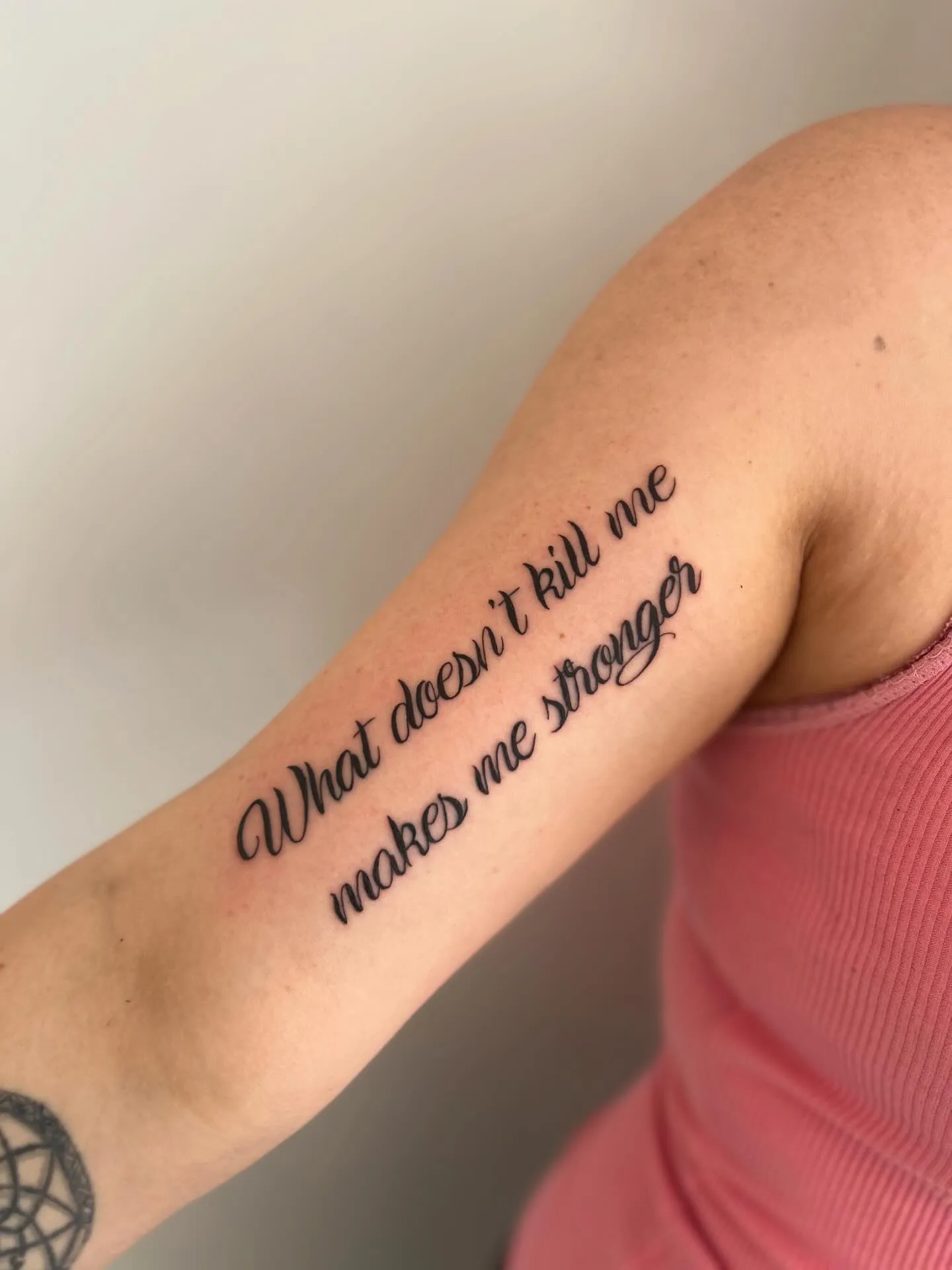 Resilience Quote Tattoo for Women
