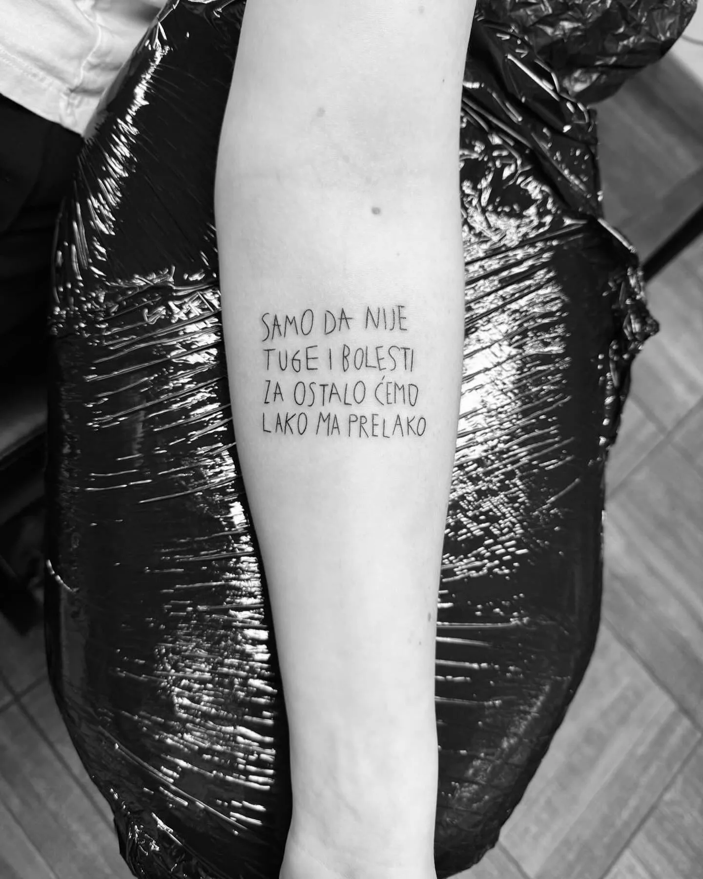 Meaningful Quote Tattoo for Women