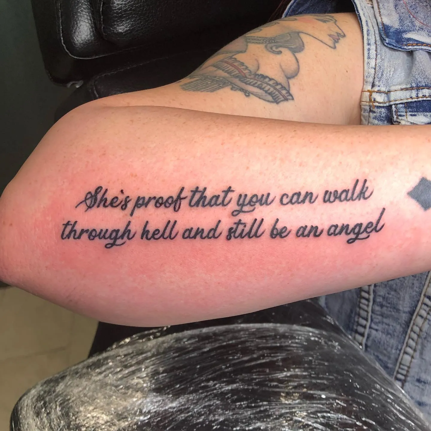 Inspirational Quote Tattoo for Women